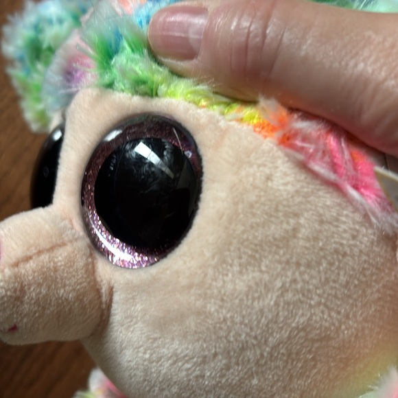 TY Beanie  boo collection Colorful Plush Poodle stuffed animal - Picture 10 of 12